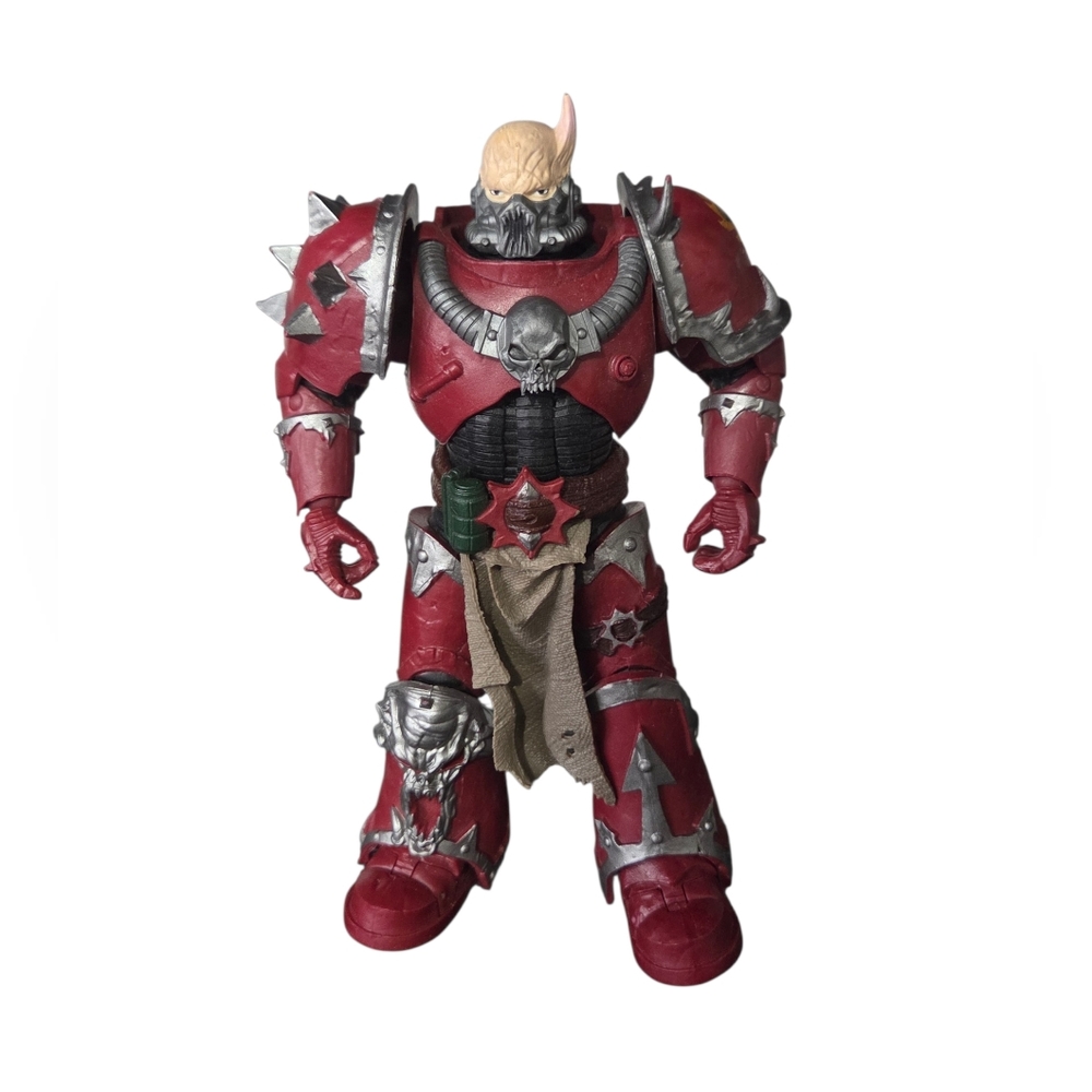 Warhammer 40K Chaos Space Marine Word Bearer Gold Label Action Figure No Accs
